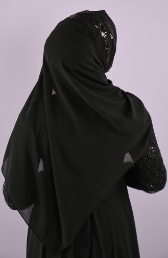 Black Ready to wear Turban 001-02