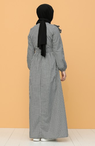 Robe Hijab Noir 4350-01
