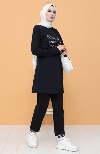 Basic Tunic 6007-02 Navy Blue 6007-02