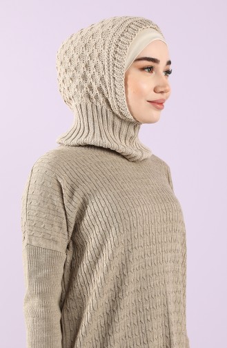 Beige Kopftuch 12021-11