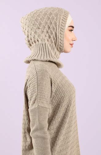 Beige Hoofddoek 12021-11