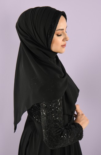 Black Ready to Wear Turban 002-02