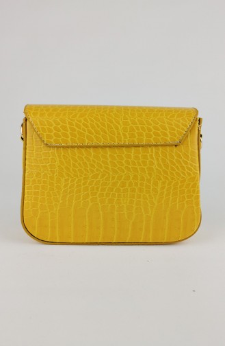 Sac D`épaule Jaune 4116-887