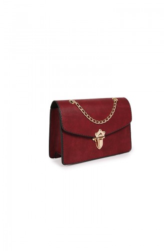 Claret red Shoulder Bag 216Z-03