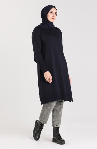 Navy Blue Tuniek 4229-01