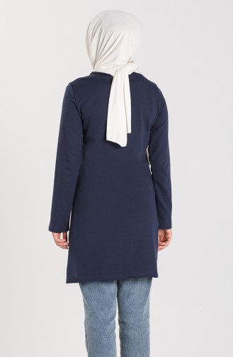 Light Navy Blue Tuniek 3243-07