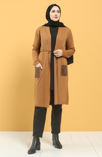 Tabak Strickjacke 4125-06