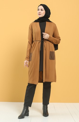 Tabak Strickjacke 4125-06