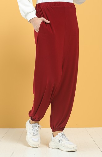 Claret red Broek 3320-01