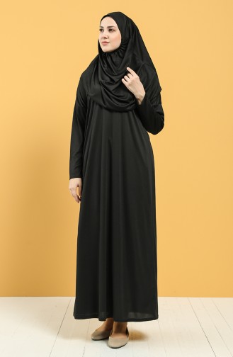 Black Praying Dress 4486-05