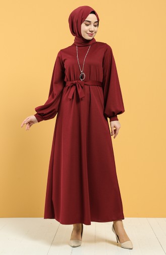 Robe Hijab Bordeaux 5304-03