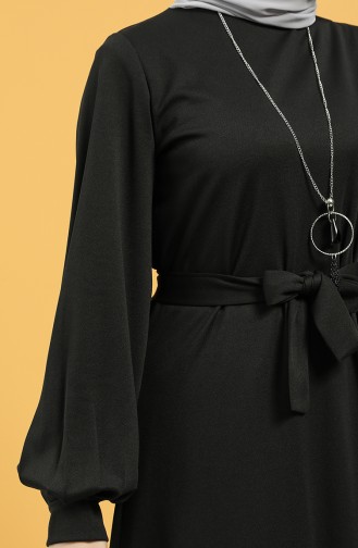 فستان أسود 5304-05
