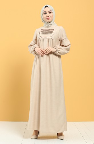 Robe Hijab Beige 21Y8234-04