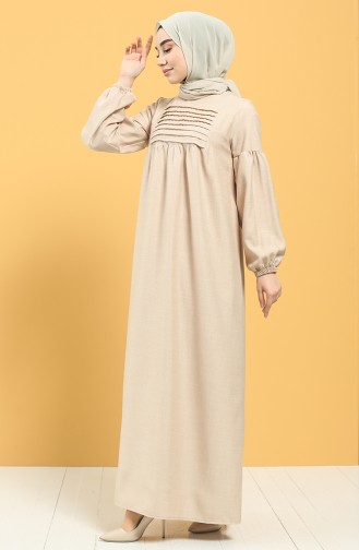 Robe Hijab Beige 21Y8234-04