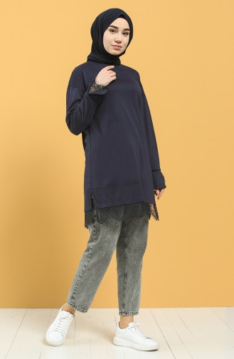 Dantelli Tunik 8309-06 Lacivert