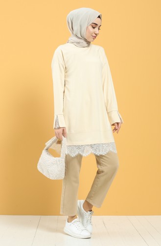 Cream Tunics 8309-07