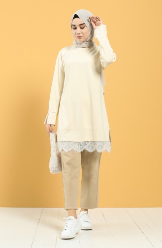 Cream Tunics 8309-07