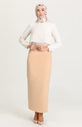 Beige Rok 2223-03