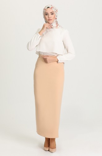 Beige Rok 2223-03