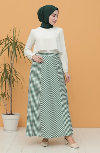 Green Skirt 2243