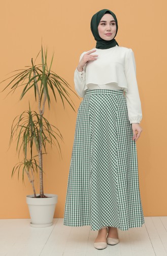 Green Skirt 2243