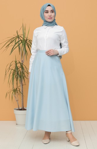 Ice Blue Skirt 2261-02