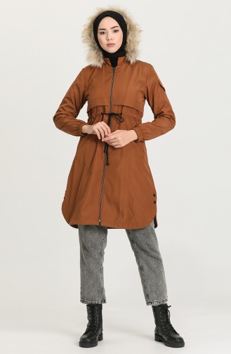 Tan Winter Coat 0829-02