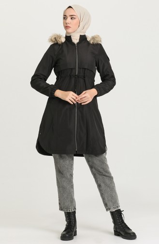 Manteau Noir 0829-04