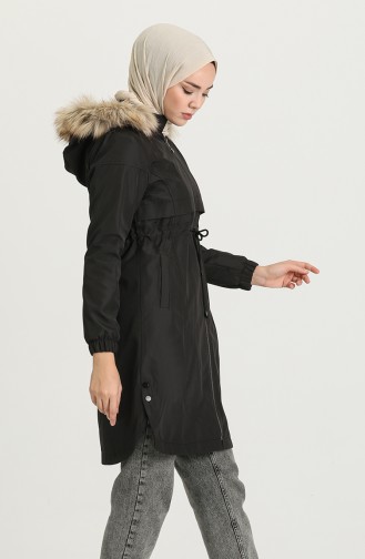 Manteau Noir 0829-04