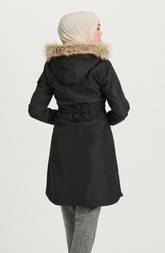 Manteau Noir 0829-04