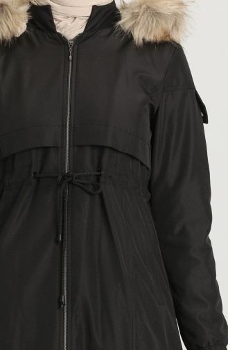 Manteau Noir 0829-04