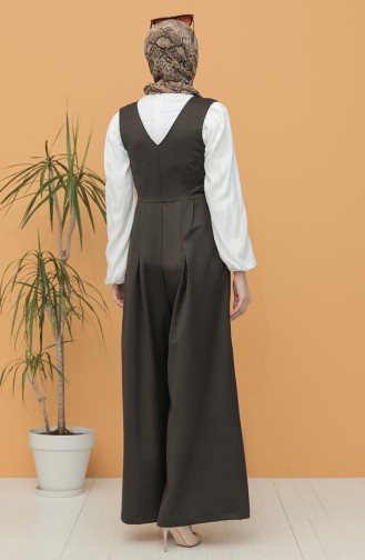 Brown Jumpsuits 3250-01