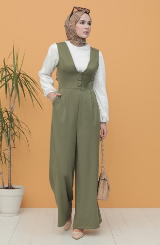 Khaki Overall 3250-02