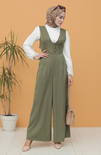 Khaki Overall 3250-02