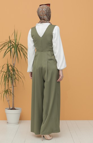 Khaki Jumpsuits 3250-02