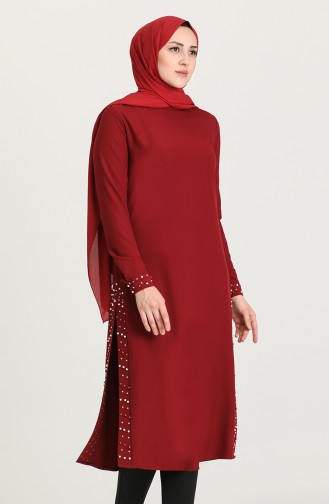 Claret red Tuniek 1003-01