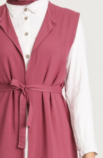 Gilet Sans Manches Rose Pâle 4558-07