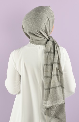 Light Gray Shawl 8682126025178