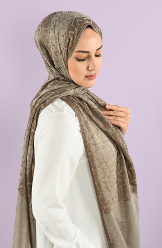 Dark Cream Shawl 8682126040676