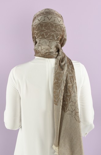 Dark Cream Shawl 8682126040676