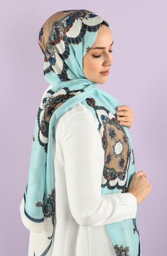 Light Blue Shawl 8682126072363