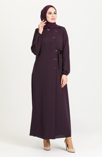 Plum Abaya 2036-05