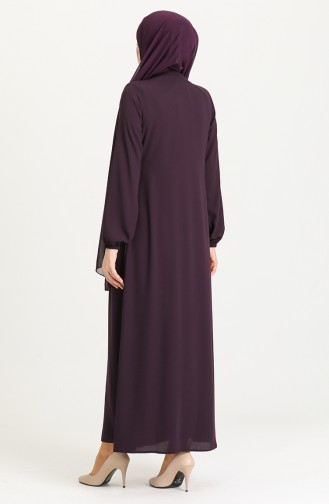 Abayas Plum 2036-05