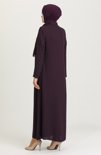 Damson Abaya 2037-02