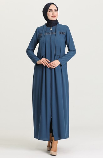 Indigo Abaya 2037-04