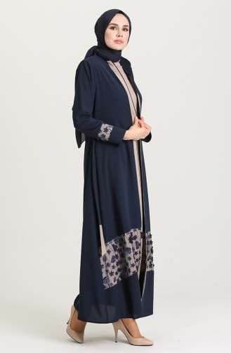 Abayas Bleu Marine 2012-02