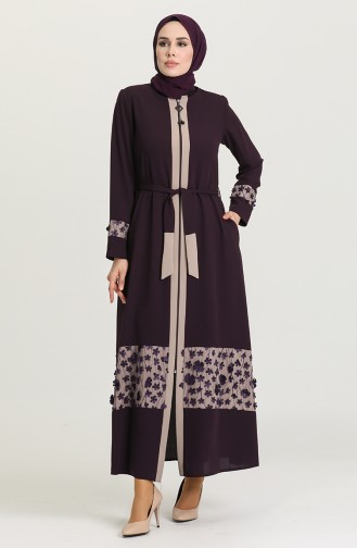 Plum Abaya 2012-03