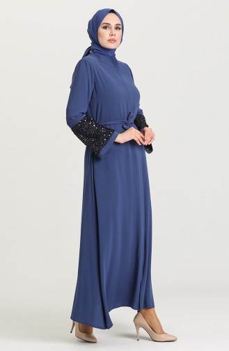 Indigo Abaya 2013-02