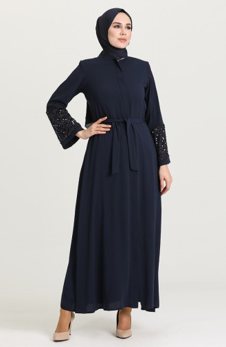 Abayas Bleu Marine 2013-03