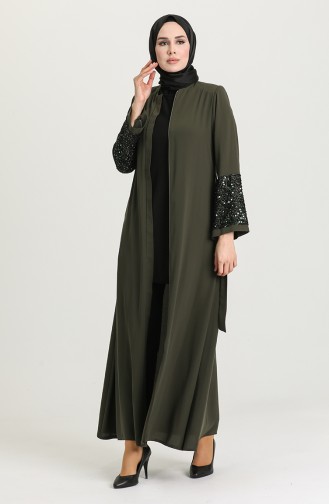 Khaki Abayas 2013-04